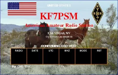 KF7PSM QRZ profile photo